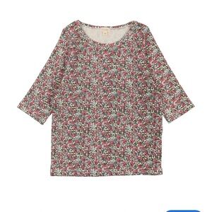 Lillegs Girl's Pink Floral Long Sleeve Shirt Size 16 Modest Brand New